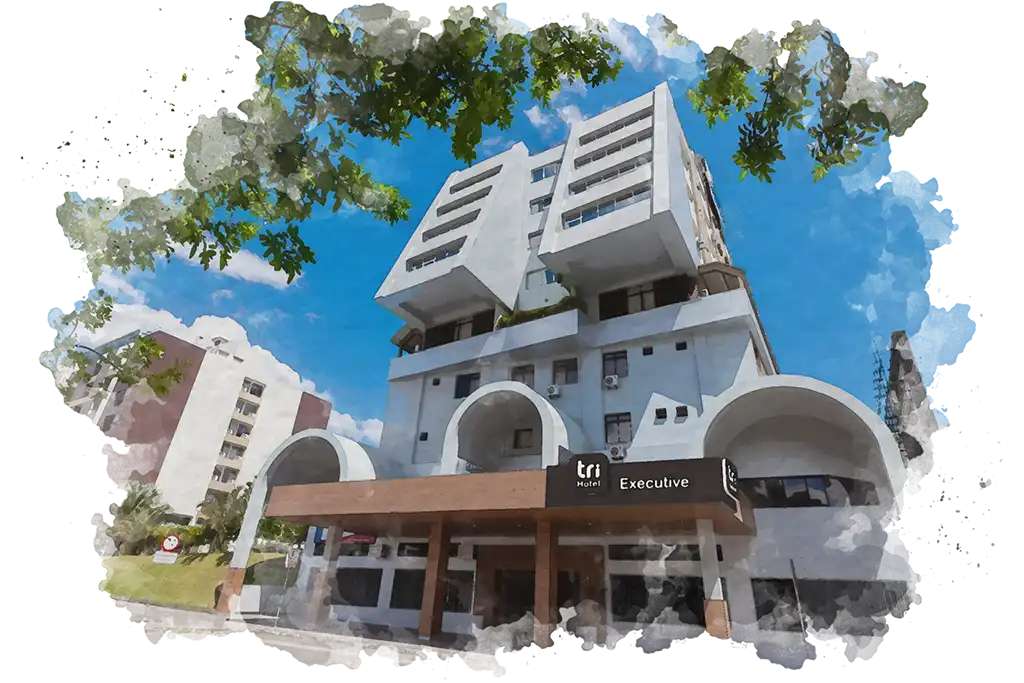 Fachada Tri Hotel Executive Criciúma