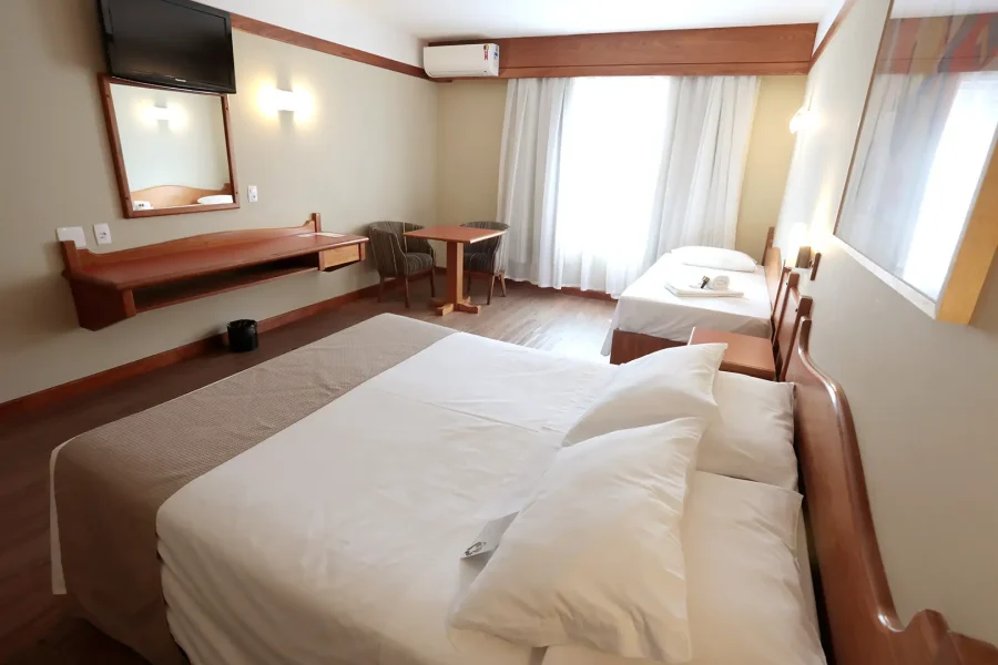 Apartamento Luxo Casal + 1 Cama