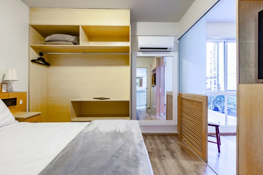 Apartamento Luxo Casal + Mini Cozinha
